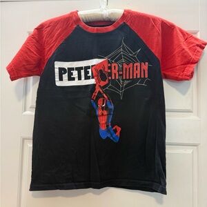 Boys Spider-Man Tee, med 10/12